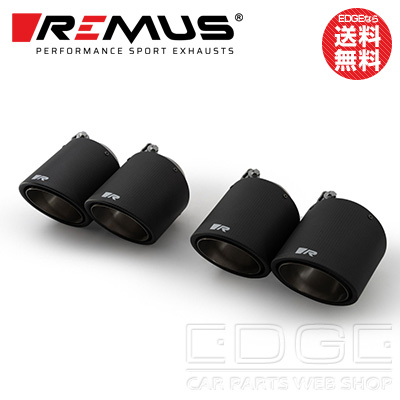 レムス スポーツマフラー【SportsLabel・70CSR】Φ102 カーボン アングル W左右｜フルマフラー