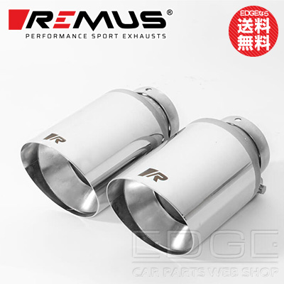 レムス スポーツマフラー【SportsLabel・70SGR】Φ102 アングル ストレートカット　W 左右｜フルマフラー